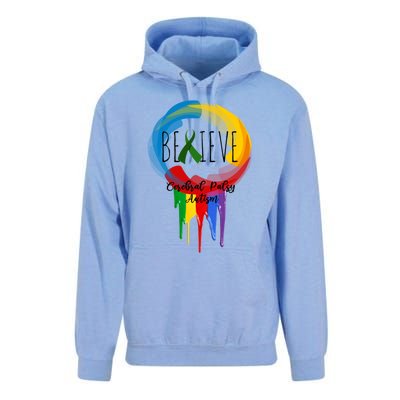 Cerebral Palsy Autism Awareness Dreamcatcher Gift Unisex Surf Hoodie