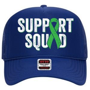 Cerebral Palsy Awareness Gift Support Squad Gift Matching Family Cute Gift High Crown Mesh Back Trucker Hat