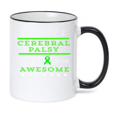 Cerebral Palsy Awareness Gift 11oz Black Color Changing Mug