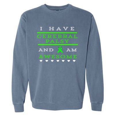 Cerebral Palsy Awareness Gift Garment-Dyed Sweatshirt