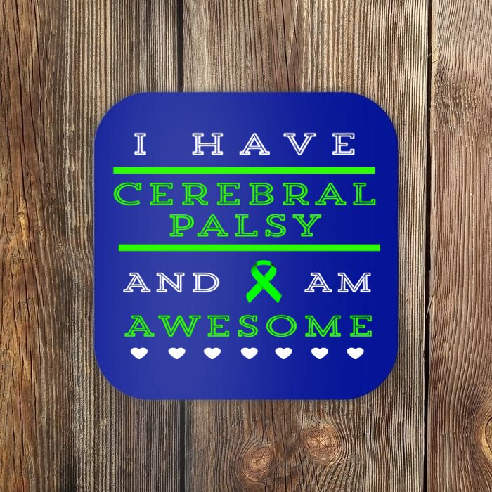 Cerebral Palsy Awareness Gift Coaster