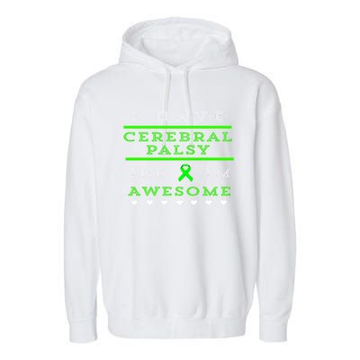 Cerebral Palsy Awareness Gift Garment-Dyed Fleece Hoodie