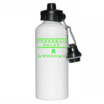 Cerebral Palsy Awareness Gift Aluminum Water Bottle 