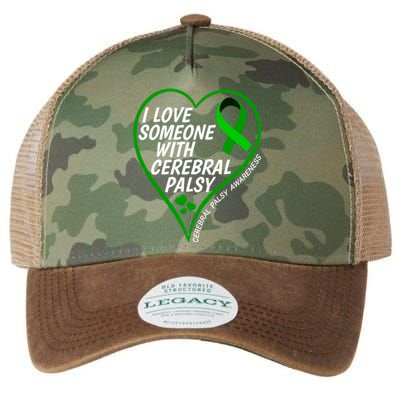 Cerebral Palsy Awareness I Love Someone With Cerebral Palsy Great Gift Legacy Tie Dye Trucker Hat