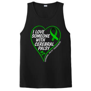 Cerebral Palsy Awareness I Love Someone With Cerebral Palsy Great Gift PosiCharge Competitor Tank