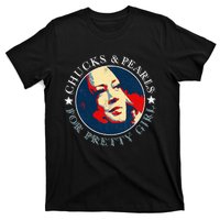 Chucks Pearls And Pretty Kamala Harris Inauguration T-Shirt