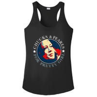 Chucks Pearls And Pretty Kamala Harris Inauguration Ladies PosiCharge Competitor Racerback Tank