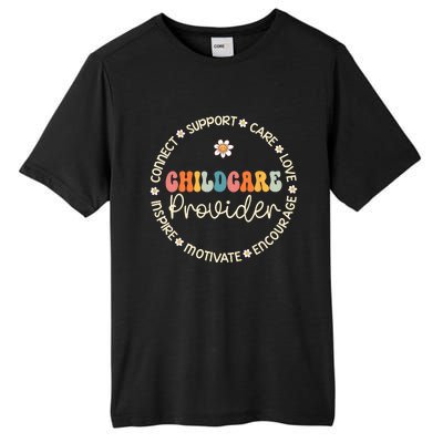 Childcare Provider Appreciation Week Back To School Tall Fusion ChromaSoft Performance T-Shirt