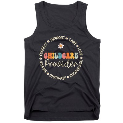 Childcare Provider Appreciation Week Back To School Tank Top