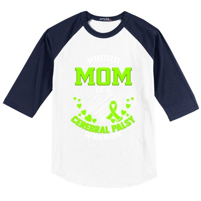 Cerebral Palsy Awareness Mom Gift Baseball Sleeve Shirt