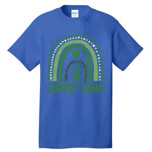 Cerebral Palsy Awareness Month Support Squad Brain Damage Gift Tall T-Shirt