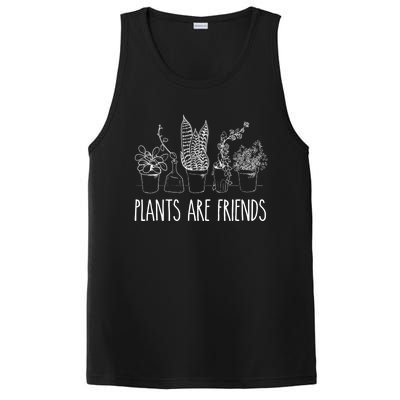 Cute Plants Are Friends Gardening Meaningful Gift PosiCharge Competitor Tank