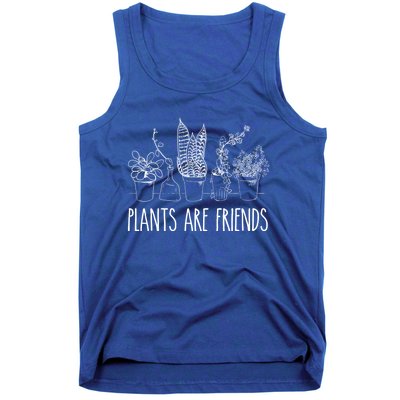 Cute Plants Are Friends Gardening Meaningful Gift Tank Top