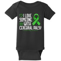 Cerebral Palsy Awareness I Love Someone with Cerebral Palsy Baby Bodysuit