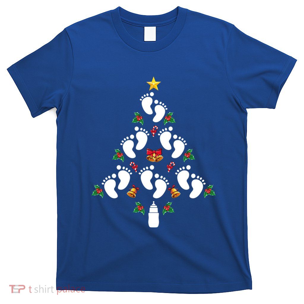 Christmas Pregnancy Announcet Funny Christmas Mom To Be Gift T-Shirt