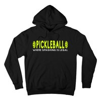 Cool Pickleball Art For  Paddle Pickleball Player Hoodie