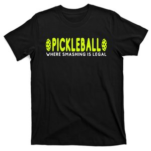 Cool Pickleball Art For  Paddle Pickleball Player T-Shirt