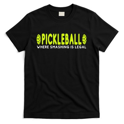 Cool Pickleball Art For  Paddle Pickleball Player T-Shirt