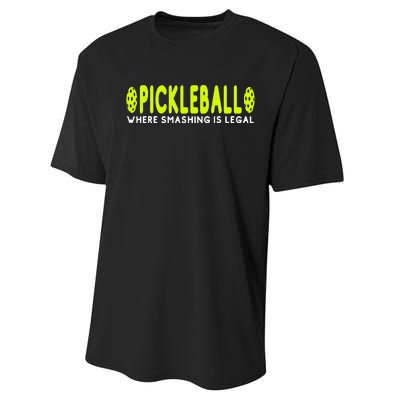 Cool Pickleball Art For  Paddle Pickleball Player Performance Sprint T-Shirt