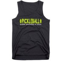 Cool Pickleball Art For  Paddle Pickleball Player Tank Top