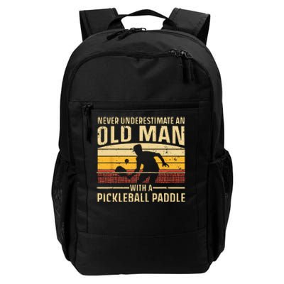 Cool Pickleball Art For Men Women Paddle Pickleball Player Daily Commute Backpack