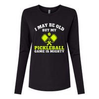 Cool Pickleball Art For  Paddle Pickleball Player Womens Cotton Relaxed Long Sleeve T-Shirt