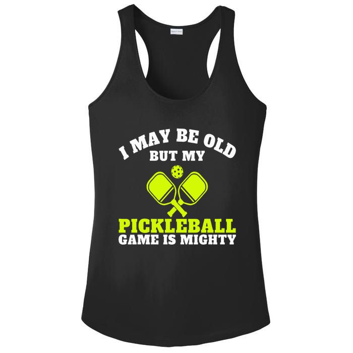 Cool Pickleball Art For  Paddle Pickleball Player Ladies PosiCharge Competitor Racerback Tank