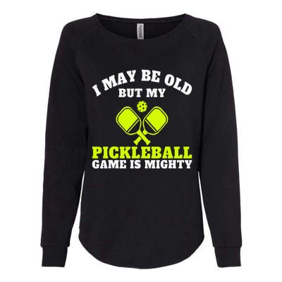 Cool Pickleball Art For  Paddle Pickleball Player Womens California Wash Sweatshirt