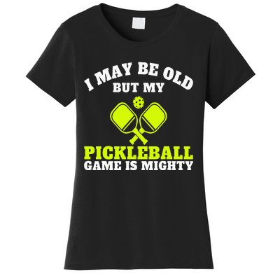 Cool Pickleball Art For  Paddle Pickleball Player Women's T-Shirt