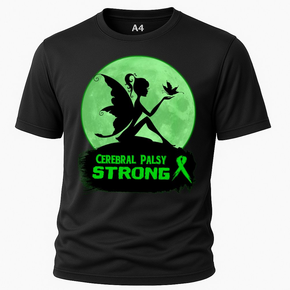 Cerebral Palsy Awareness Gift Cooling Performance Crew T-Shirt