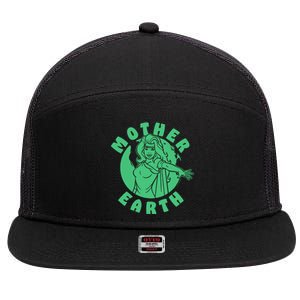 Captain Planet And The Planeteers Earth Day Mother Earth Gift 7 Panel Mesh Trucker Snapback Hat