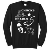 Chucks Pearls And Pretty Kamala Harris Inauguration Sweatshirt