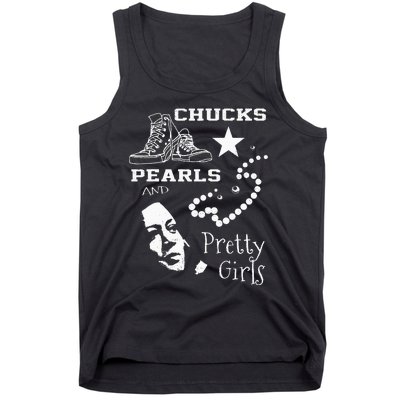 Chucks Pearls And Pretty Kamala Harris Inauguration Tank Top