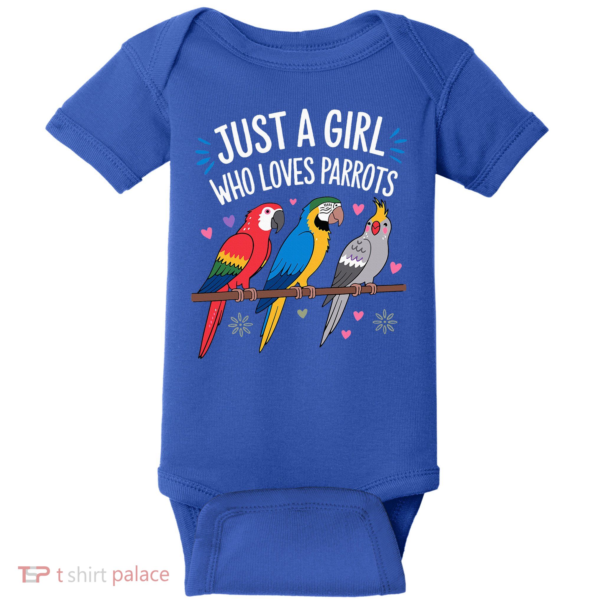 Cool Parrot Art For Women  Tropical Bird  Baby Bodysuit