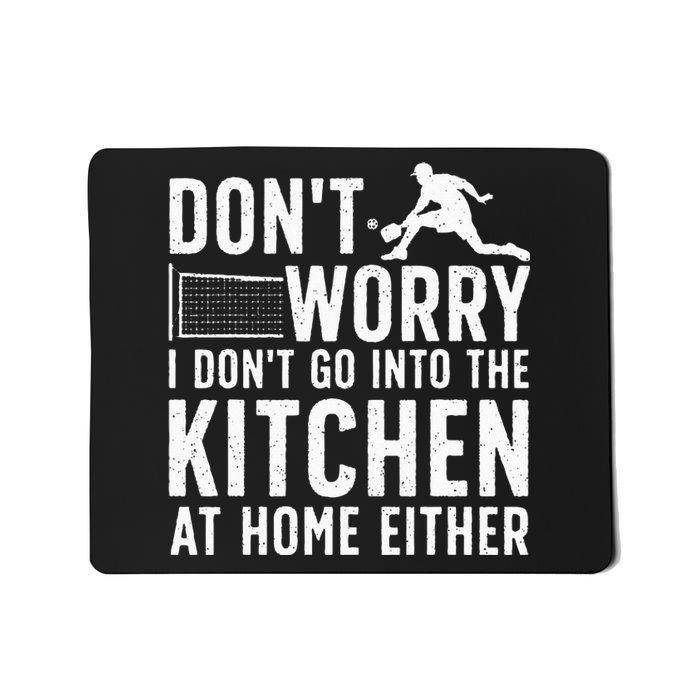 Cool Pickleball Art For Wo Kitchen Pickle Ball Player Mousepad