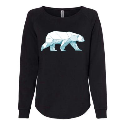 Cool Polar Bear Design For Arctic Polar Bear Lover Womens California Wash Sweatshirt