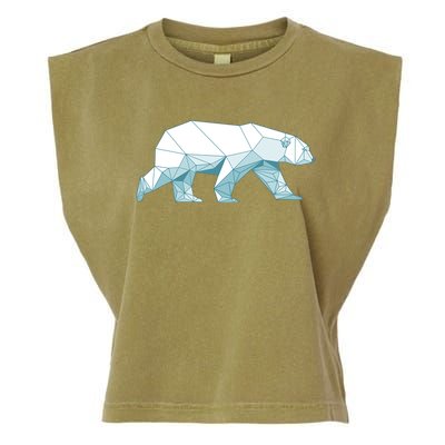 Cool Polar Bear Design For Arctic Polar Bear Lover Garment-Dyed Women's Muscle Tee