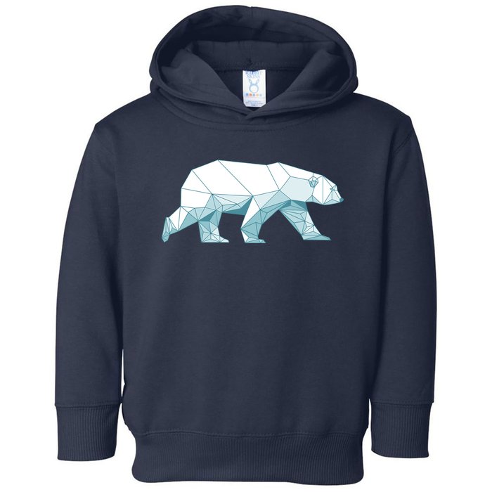 Cool Polar Bear Design For Arctic Polar Bear Lover Toddler Hoodie