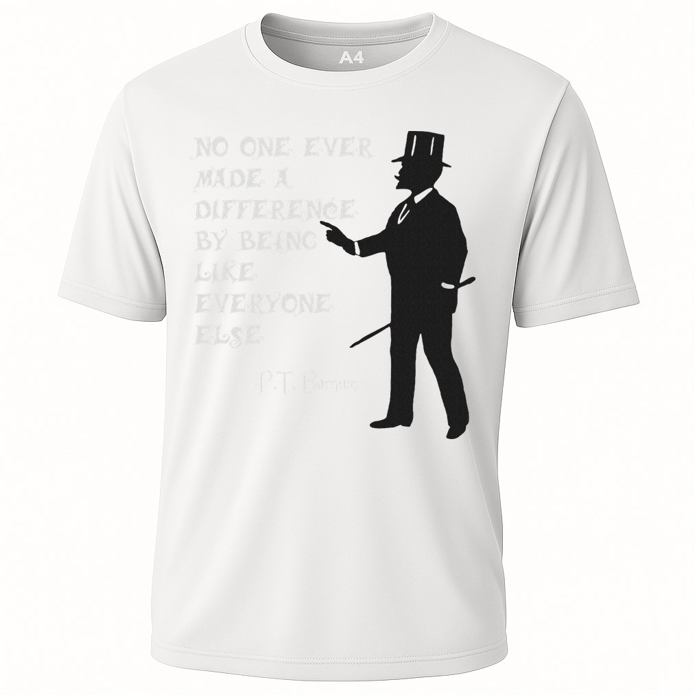 Circus Pt Barnum Ringmaster Quote No One Ever Made Performance Shirt