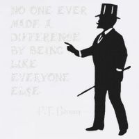 Circus Pt Barnum Ringmaster Quote No One Ever Made Button