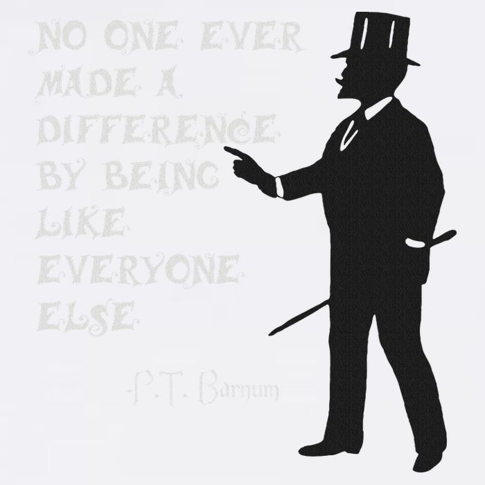 Circus Pt Barnum Ringmaster Quote No One Ever Made Button