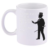 Circus Pt Barnum Ringmaster Quote No One Ever Made 11oz C Handle Ceramic Mug