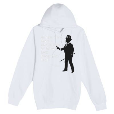Circus Pt Barnum Ringmaster Quote No One Ever Made Premium Pullover Hoodie
