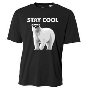 Cool Polar Bear For Men Women Kids Polar Bear Lover Cooling Performance Crew T-Shirt