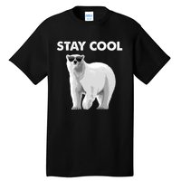 Cool Polar Bear For Men Women Kids Polar Bear Lover Tall T-Shirt