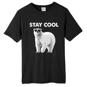 Cool Polar Bear For Men Women Kids Polar Bear Lover Tall Fusion ChromaSoft Performance T-Shirt