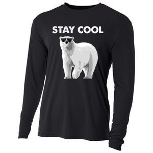 Cool Polar Bear For Men Women Kids Polar Bear Lover Cooling Performance Long Sleeve Crew