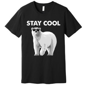 Cool Polar Bear For Men Women Kids Polar Bear Lover Premium T-Shirt