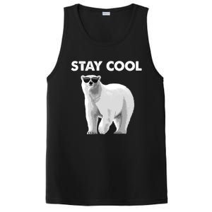 Cool Polar Bear For Men Women Kids Polar Bear Lover PosiCharge Competitor Tank