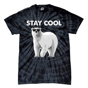 Cool Polar Bear For Men Women Kids Polar Bear Lover Tie-Dye T-Shirt